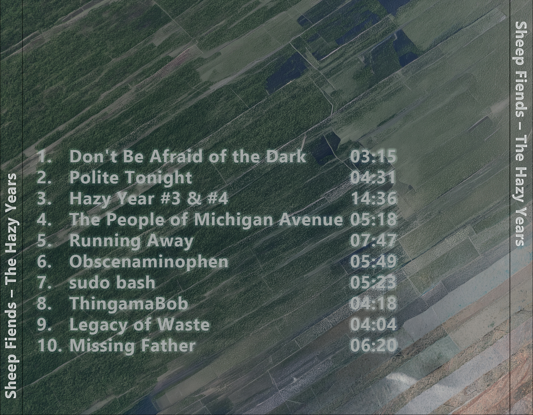 The Hazy Years tray artwork